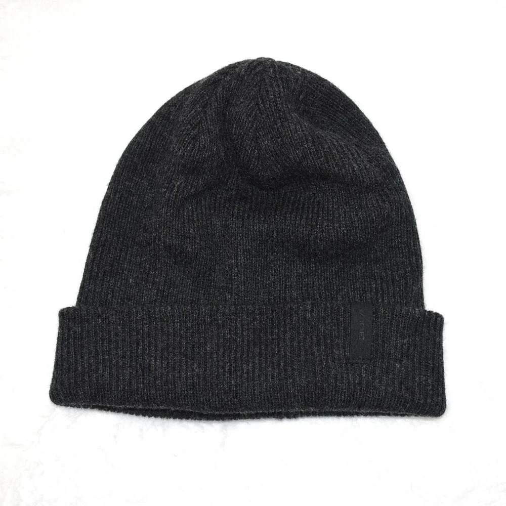 Bula Knit Beanie Unisex Sz O/S Merino Wool Blend Minimalist Neutral Outdoor